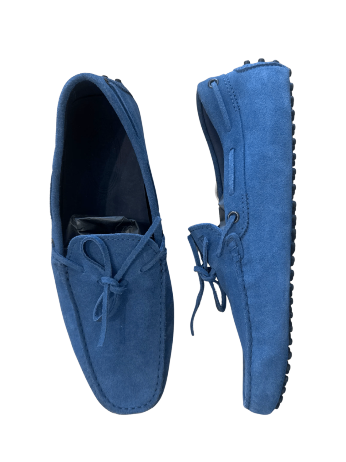 Gommino Suede Loafers Blue / Size 8.5M