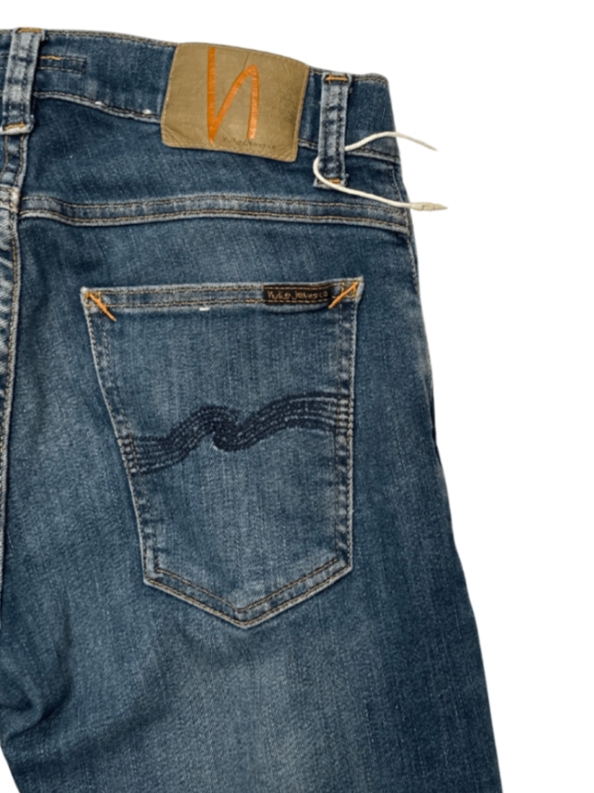 Tight Terry Jean Steel Navy / Size 28