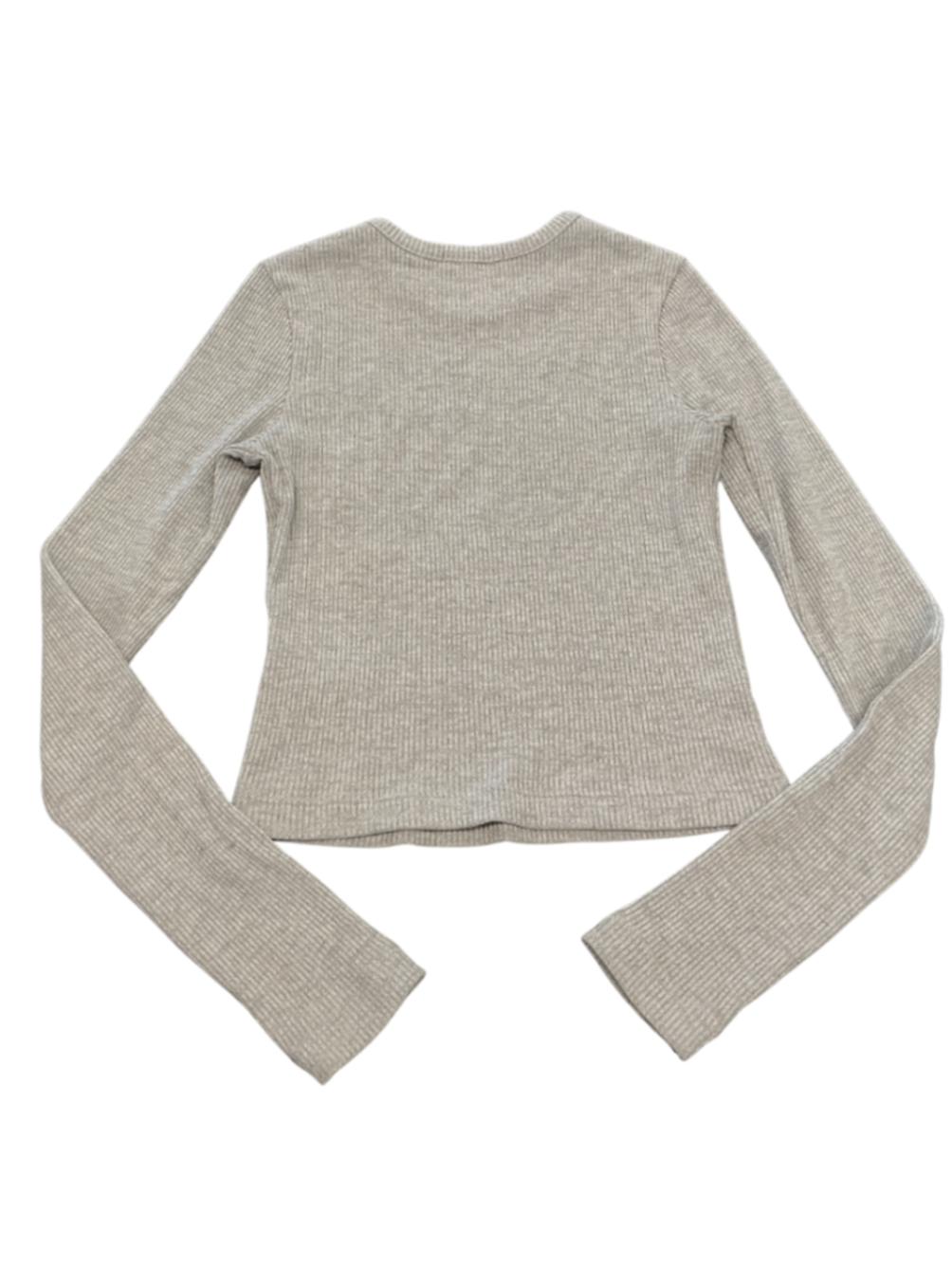 Alma Shrunken Crewneck Grey Heather / Size XS