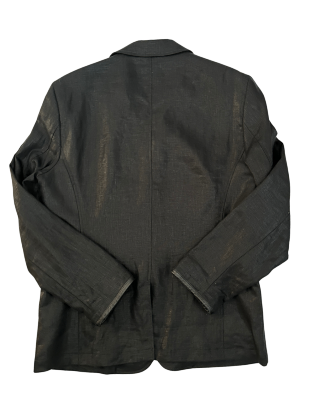 Utility Linen Blazer Black / Size L