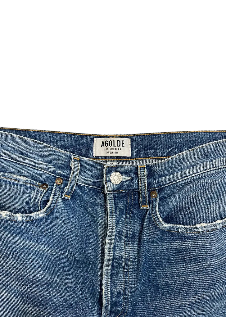 90's Straight Leg Jeans / Size 26