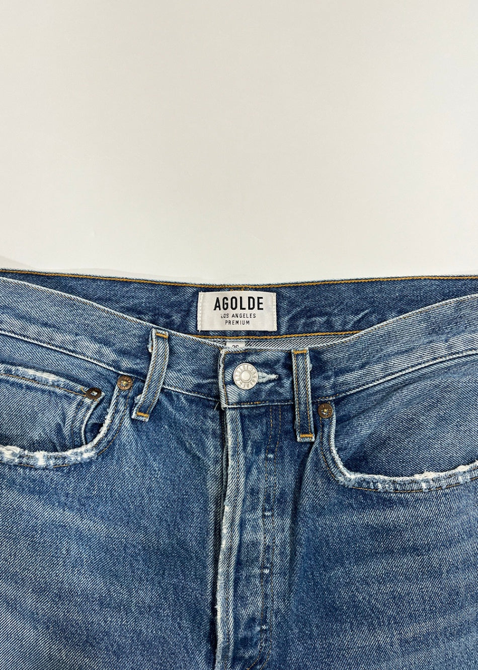 90's Straight Leg Jeans / Size 26