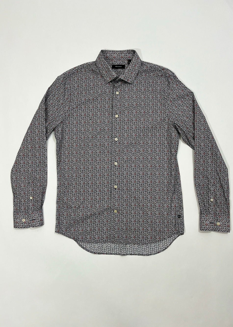 Floral Long Sleeve Shirt / Size M