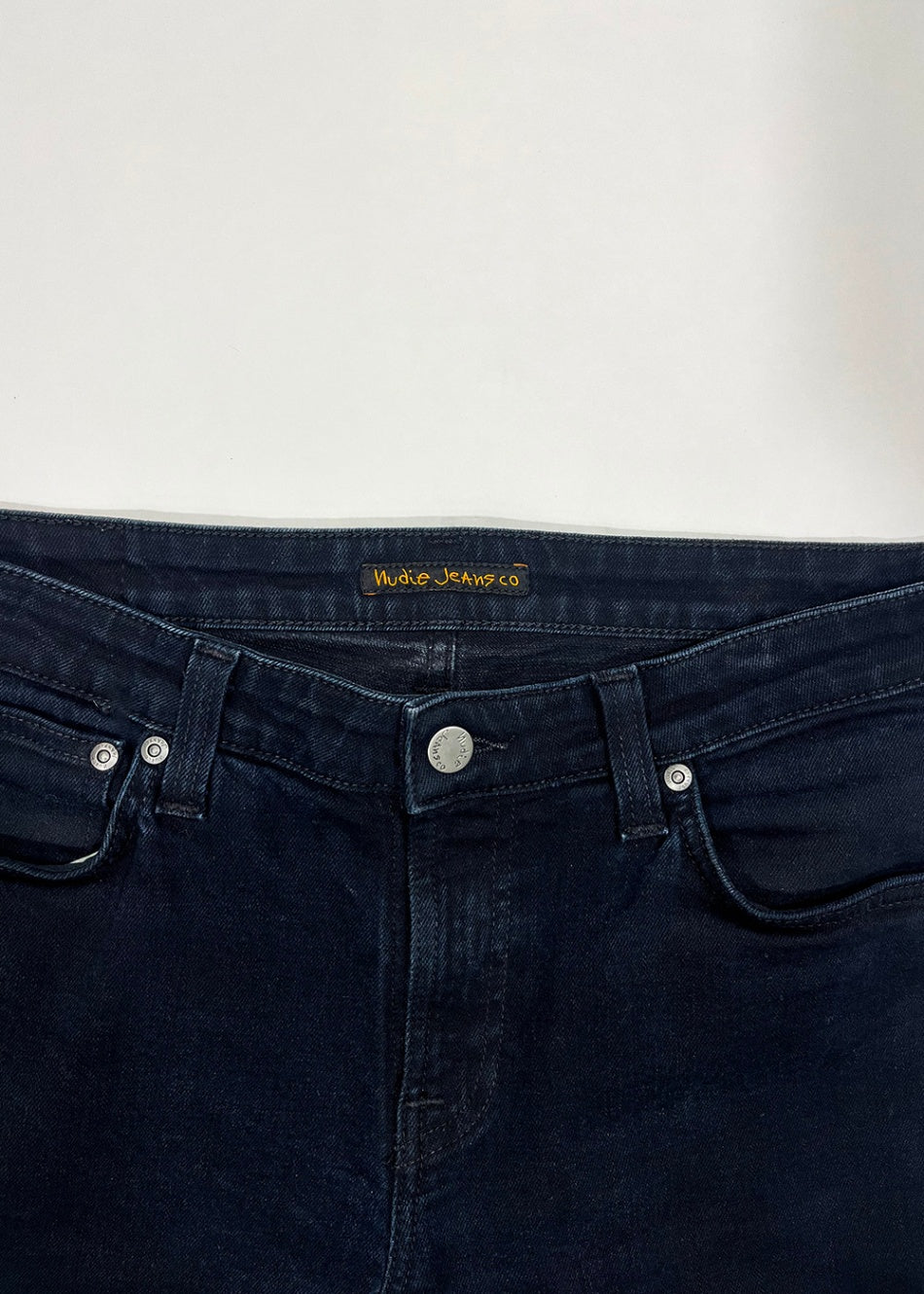 Skinny Lin Black Black Jean / Size 33