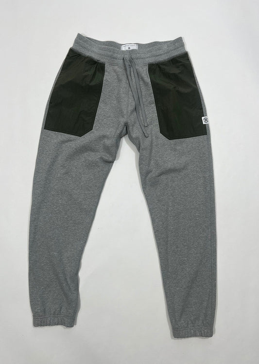 Cotton Sweatpants With Nylon Pockets / Size L