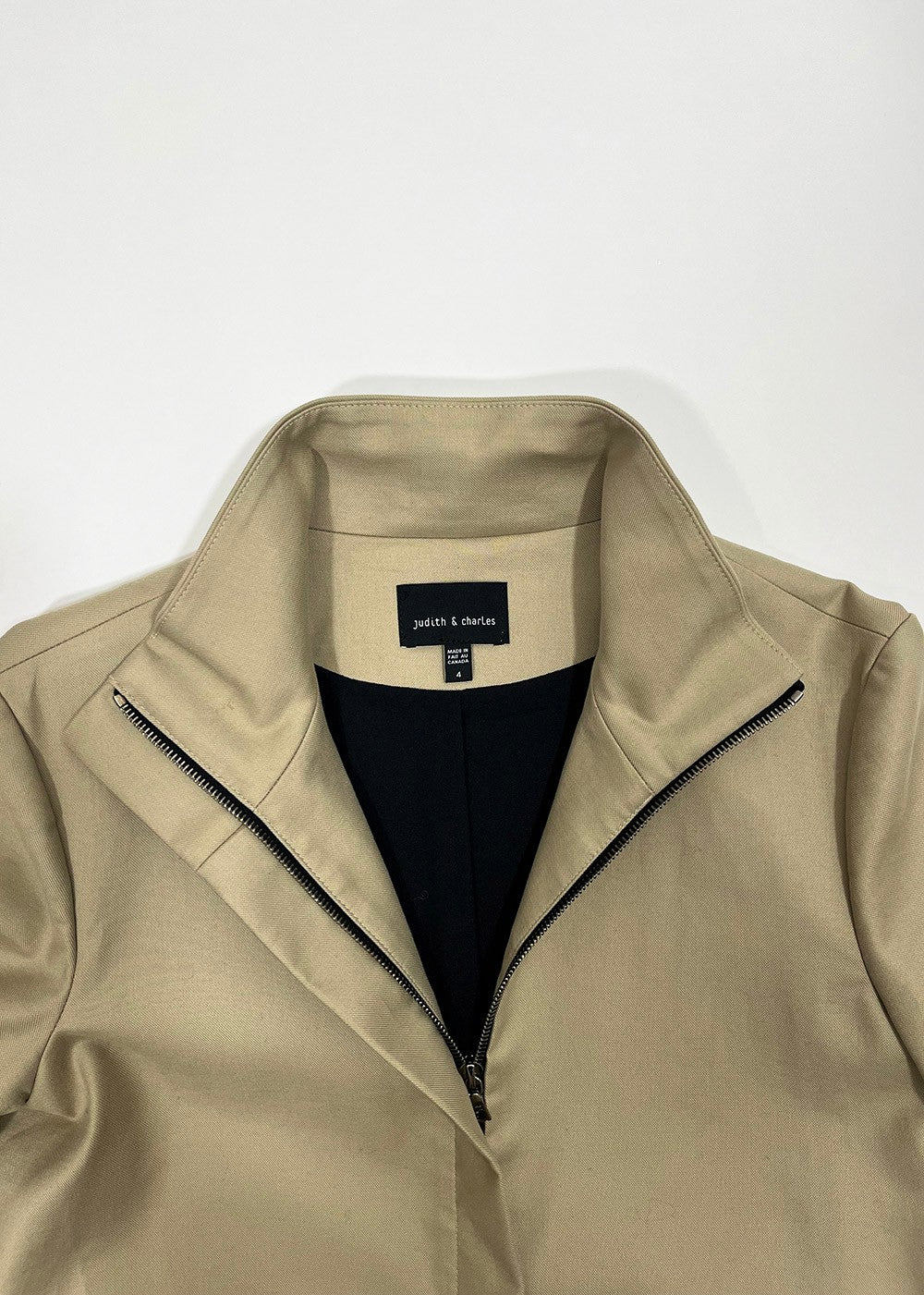 'Gilman' Coat Beige / Size 4
