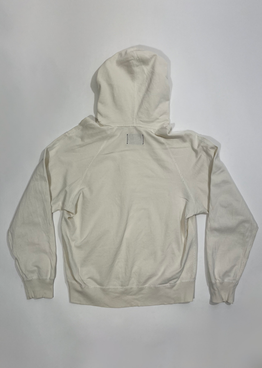 Lightweight Terry Pullover Hoodie Ivory / Size S