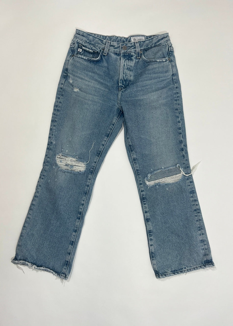 Kinsley High Rise Crop Bootcut Jean / Size 28