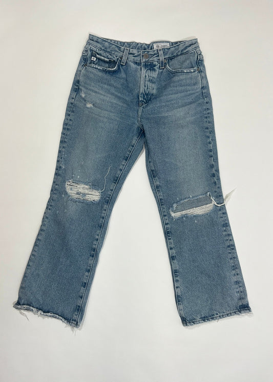 Kinsley High Rise Crop Bootcut Jean / Size 28