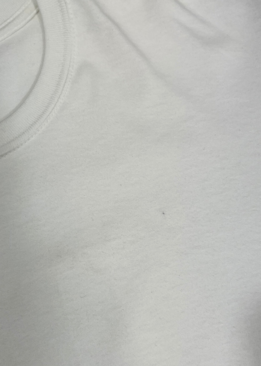 Circular Knit T-Shirt White / Size XL