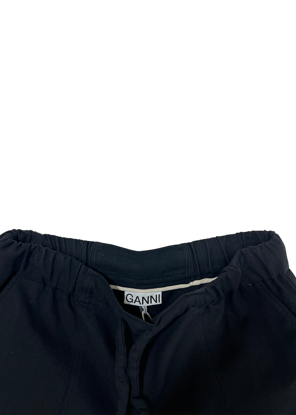 Black Organic Cotton Shorts / Size 38
