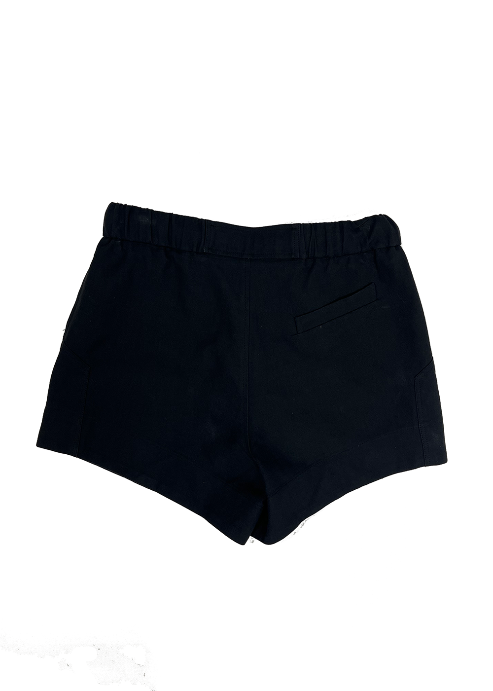 Black Organic Cotton Shorts / Size 38