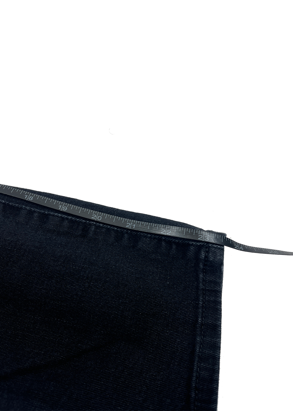 Le Garcon Crop Jean Washed Black / Size 25