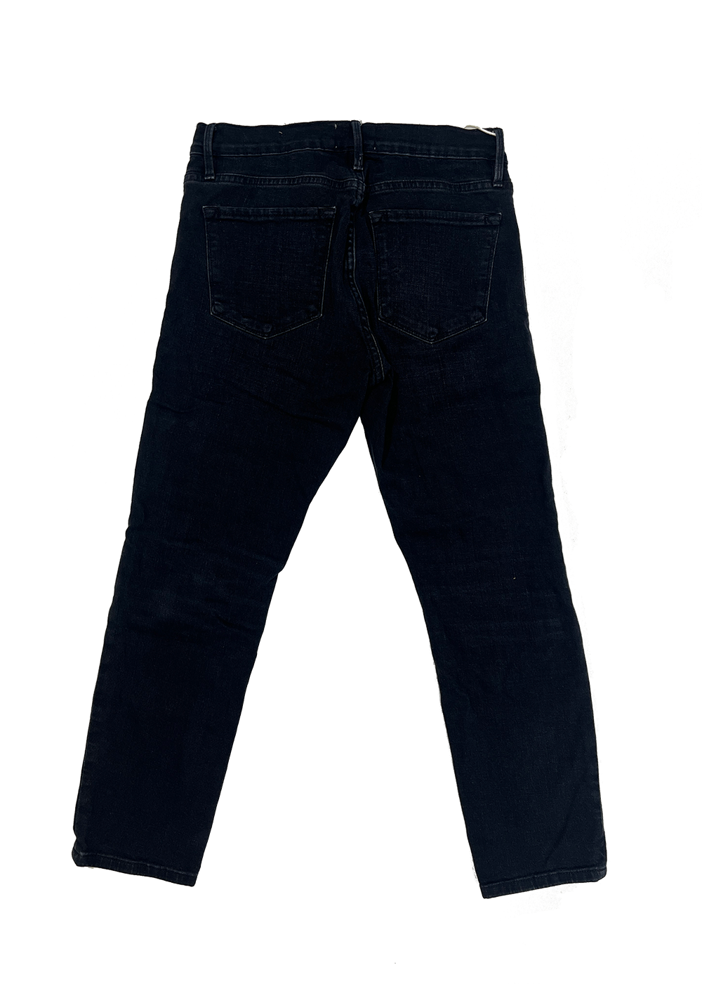 Le Garcon Crop Jean Washed Black / Size 25