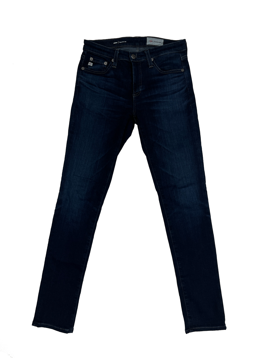 Prima Cigarette Leg Jean Dark Blue / Size 26