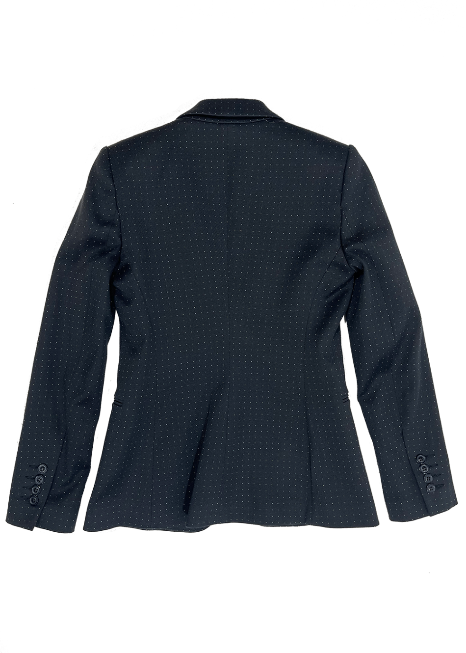 Black/White Dot Blazer / Size 4