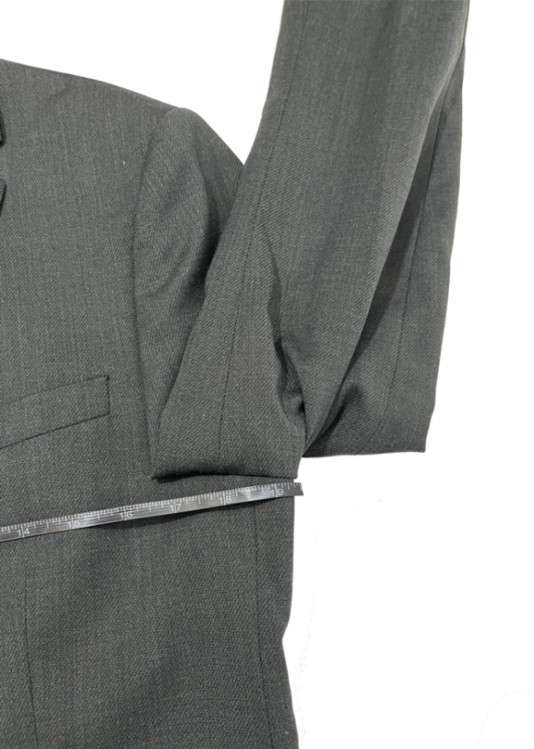 James Dark Green Wool Blazer / Size 40