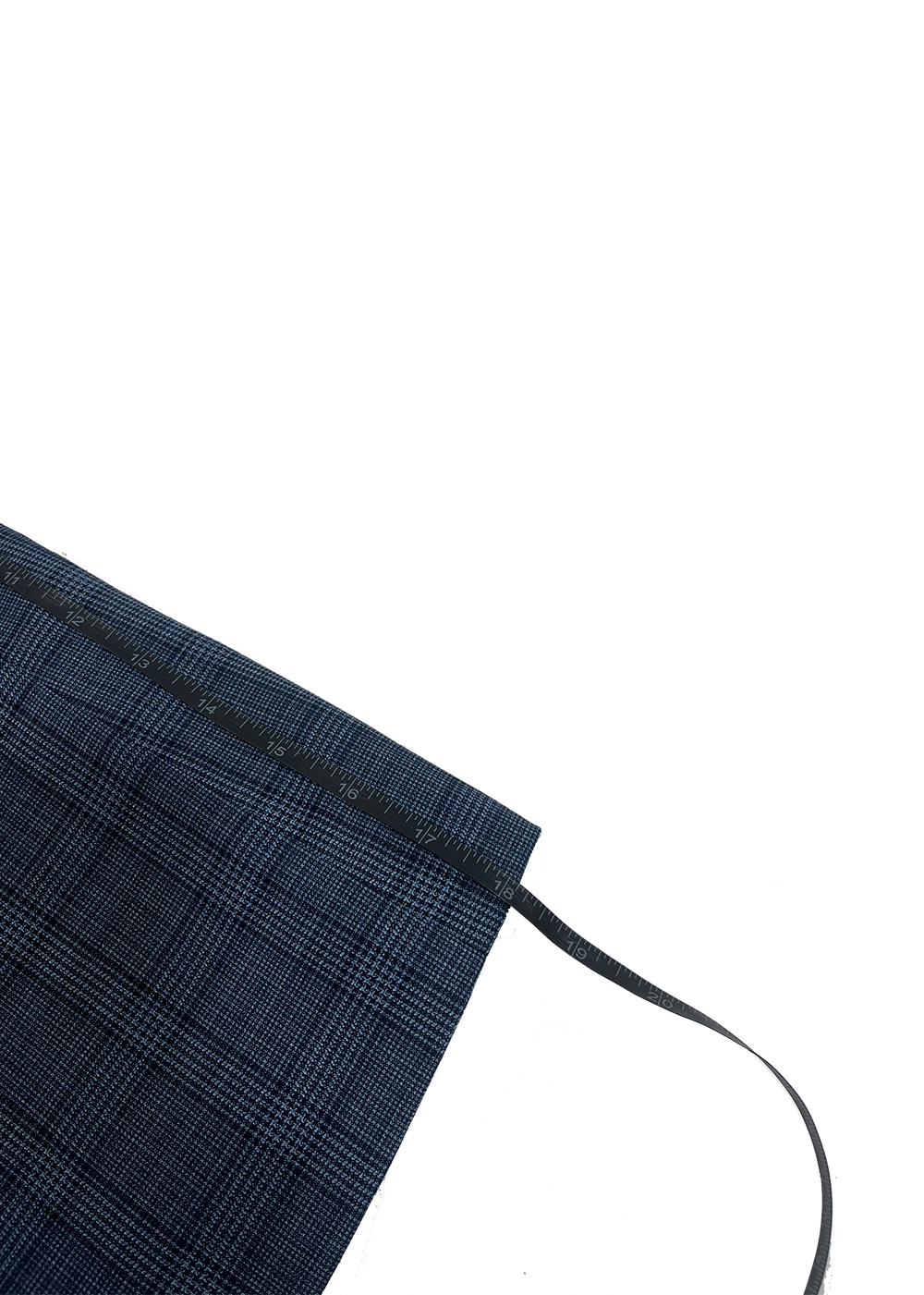 'George' Blue Check Blazer / Size 38