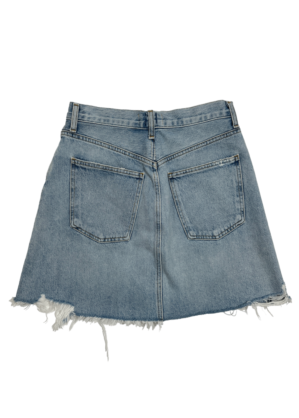 Criss Cross Skirt Light Wash / Size 28