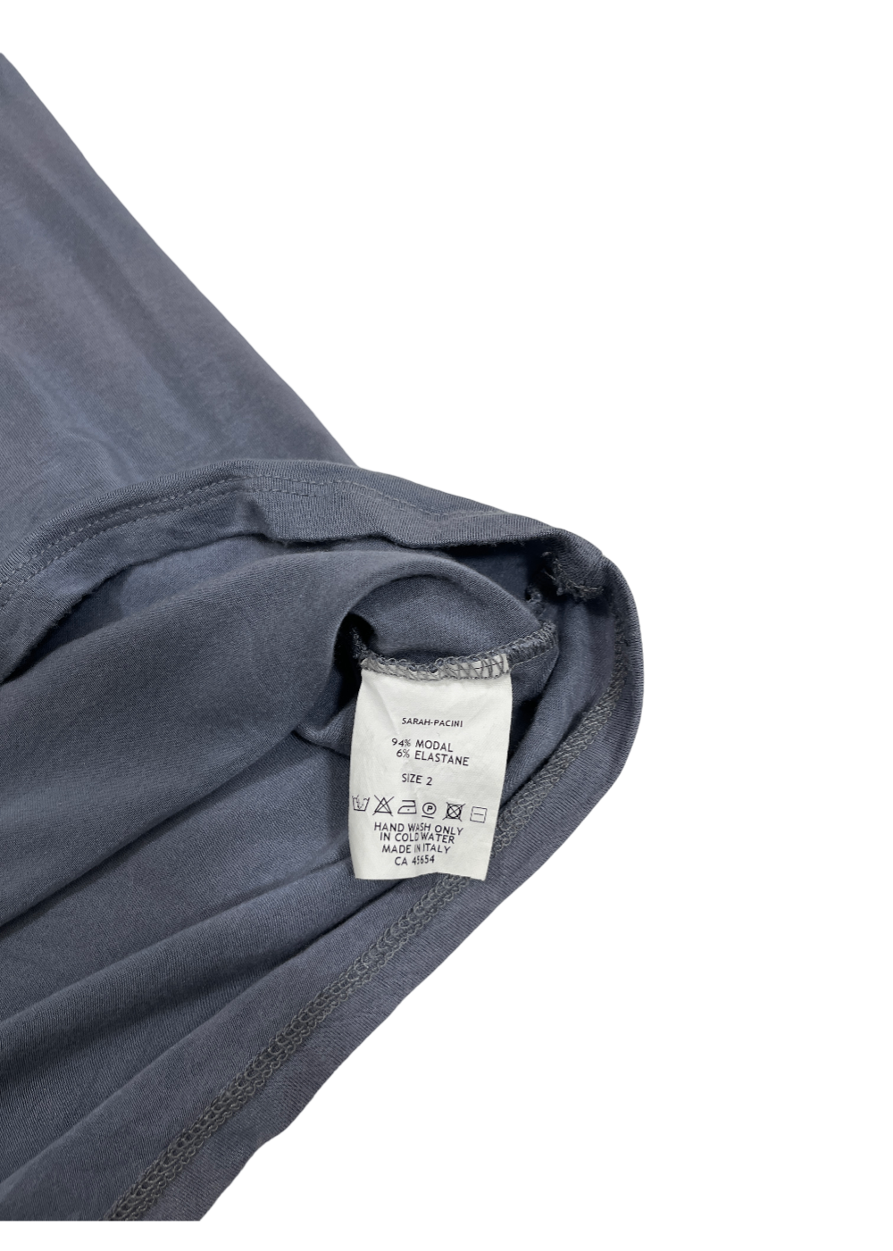 Modal Tank Top Steel Blue / Size 2 (M)