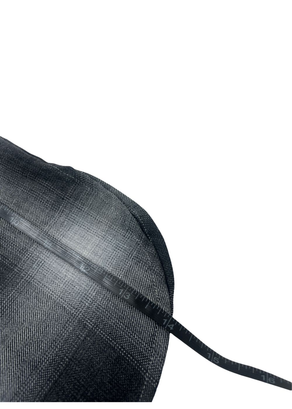 Grey Plaid Blouse / Size 6