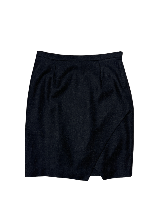 Suiting Mini Skirt Charcoal / Size 34