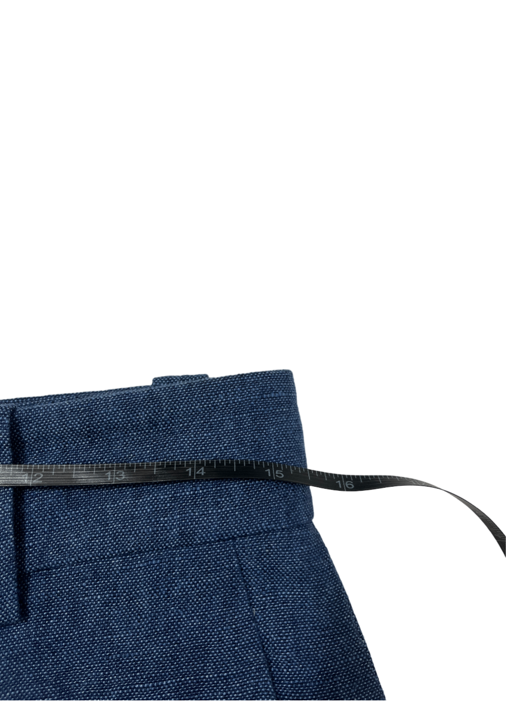 Chambray Linen Shorts / Size 6