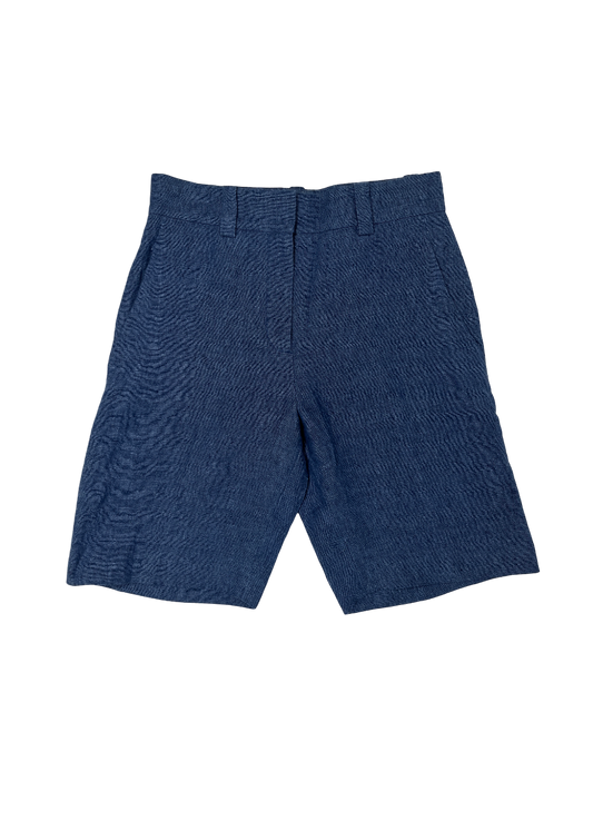 Chambray Linen Shorts / Size 6