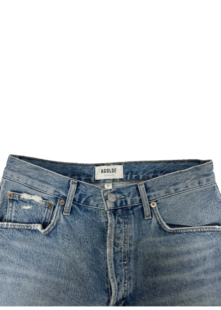 Dee High Rise Denim Short / Size 28