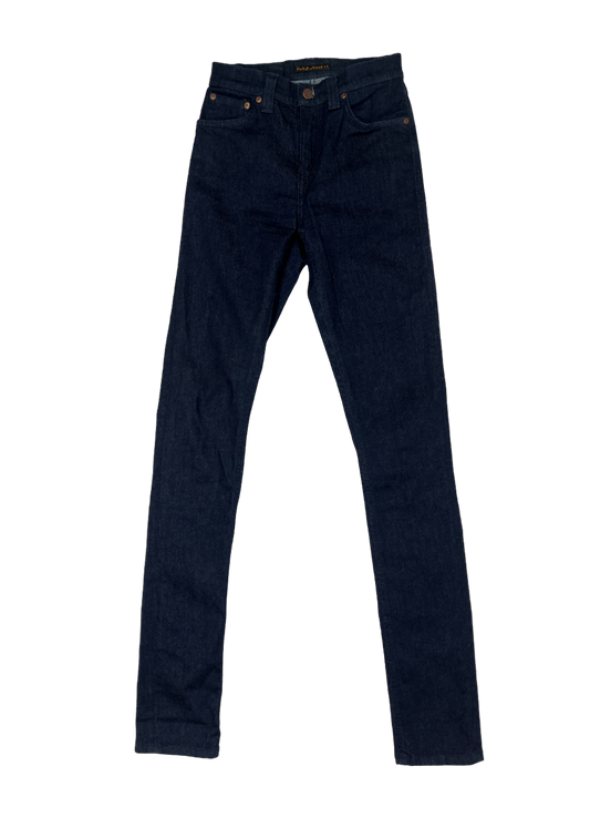 Pipe Led Dry Dark Navy Jean / Size 26