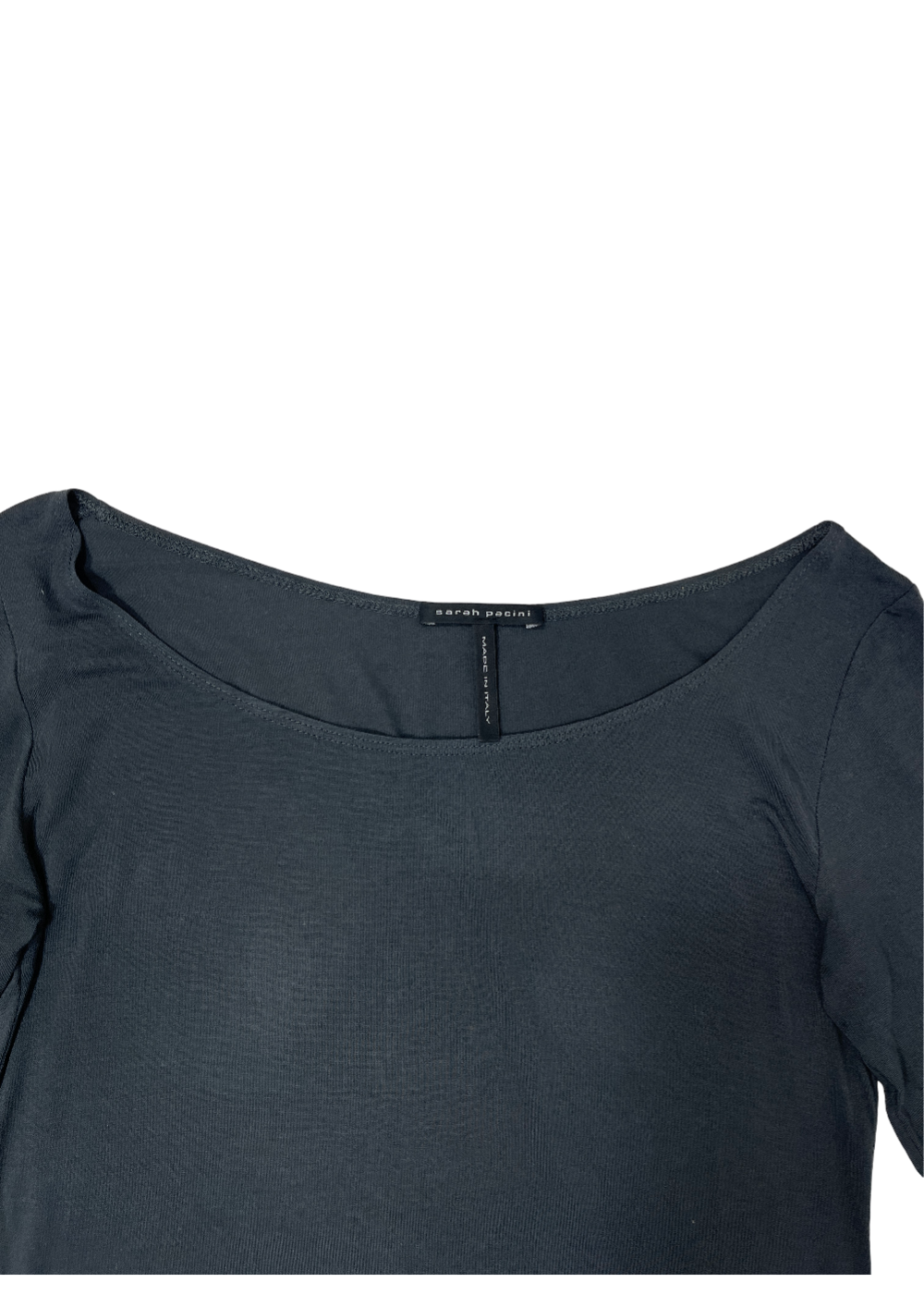 3/4 Sleeve Modal T-Shirt Steel Blue / Size 2 (M)