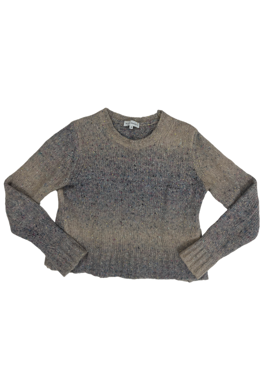 Multi Knit Crewneck Sweater / Size M
