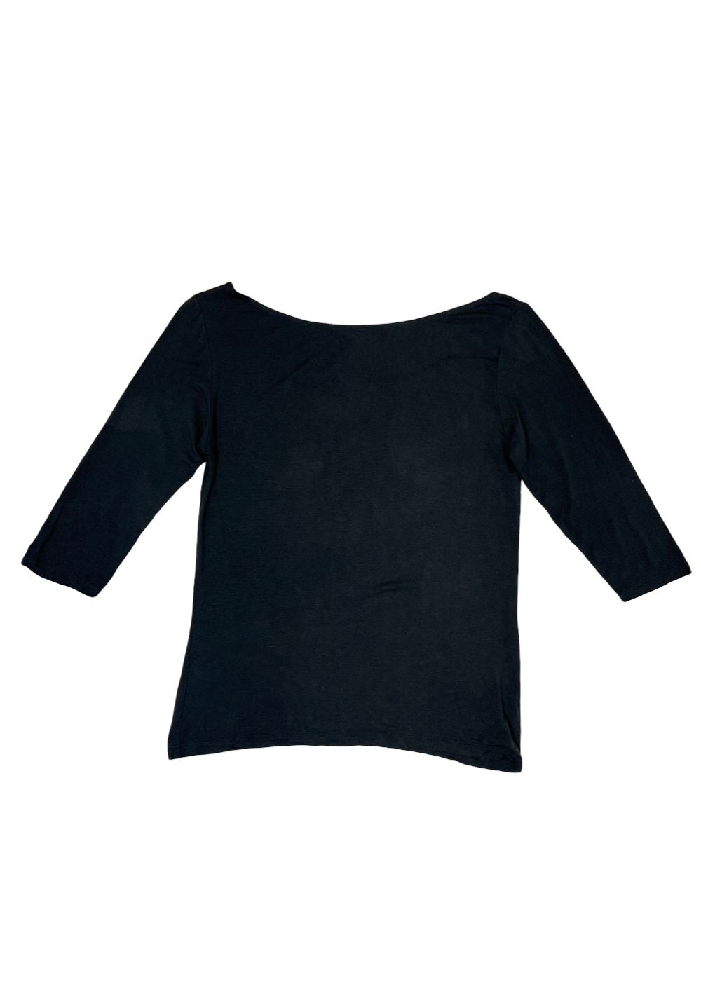3/4 Sleeve Modal T-Shirt Steel Blue / Size 2 (M)