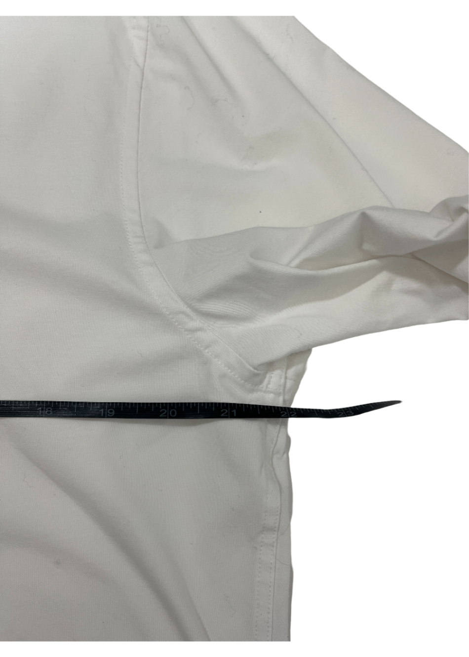 Stretch Cotton Shirt White / Size XL