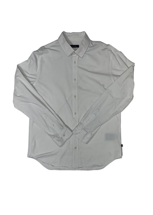 Stretch Cotton Shirt White / Size XL