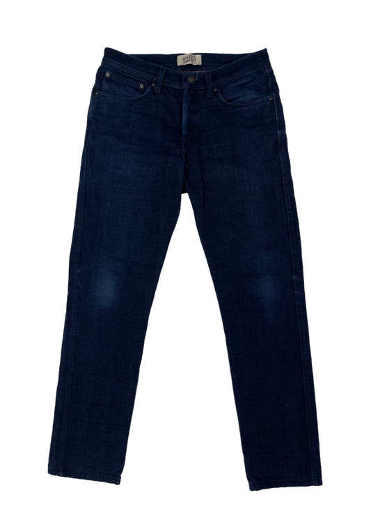 Weird Guy Indigo Blanket Lined Jean / Size 33