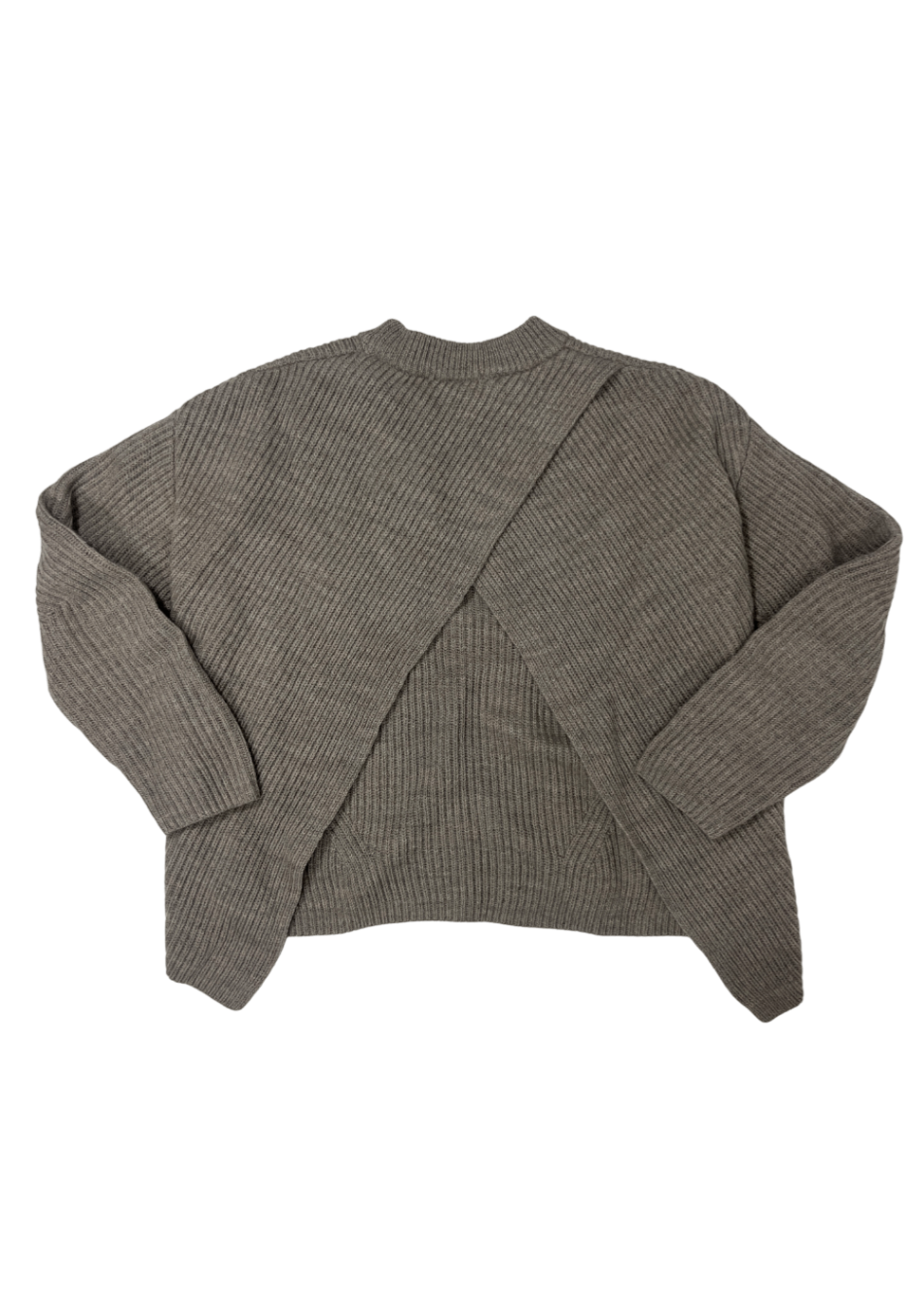 Feya Open Back Wool Sweater Beige / Size S