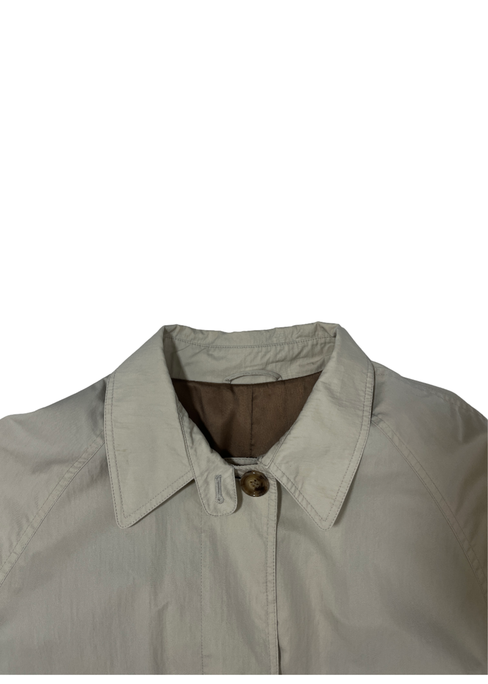 Ivory Trenchcoat / Size 38