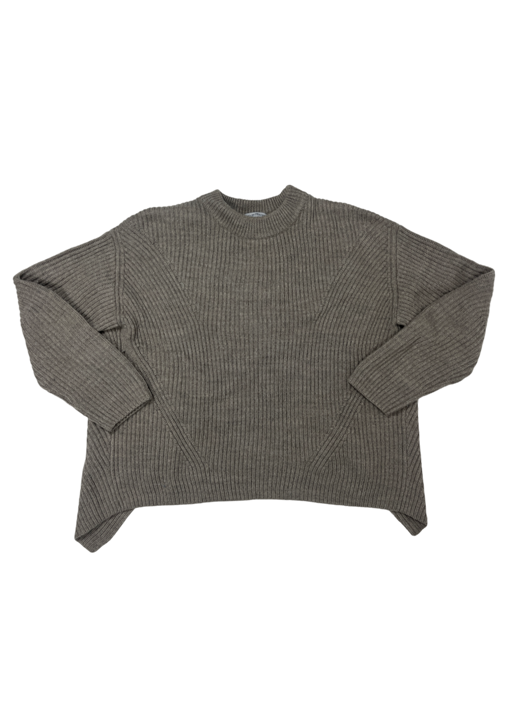Feya Open Back Wool Sweater Beige / Size S