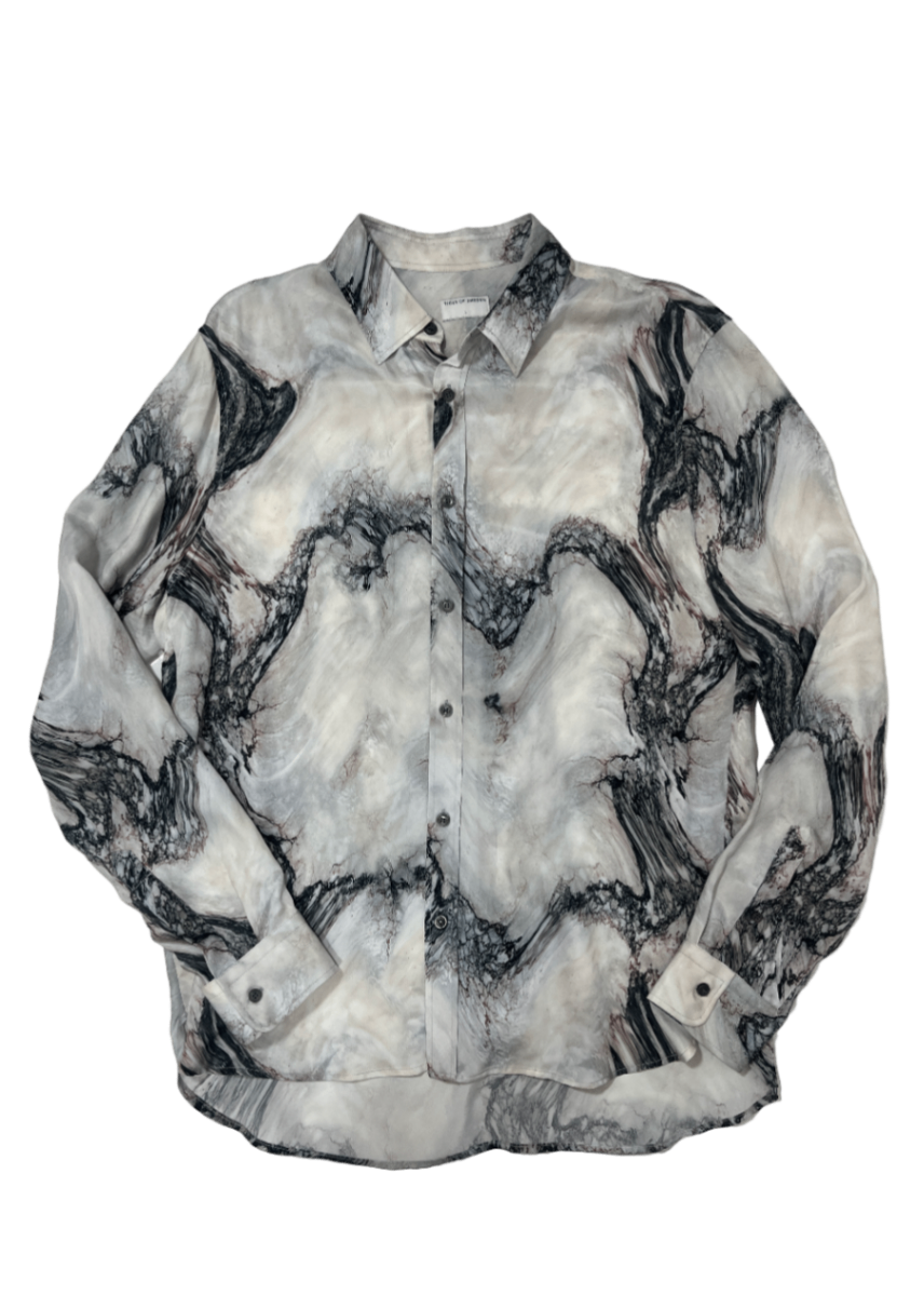 Benjamins Shirt A72 Artwork Marble / Size L