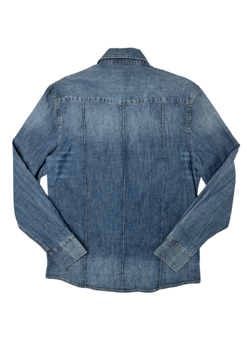 Western Denim Shirt / Size XL