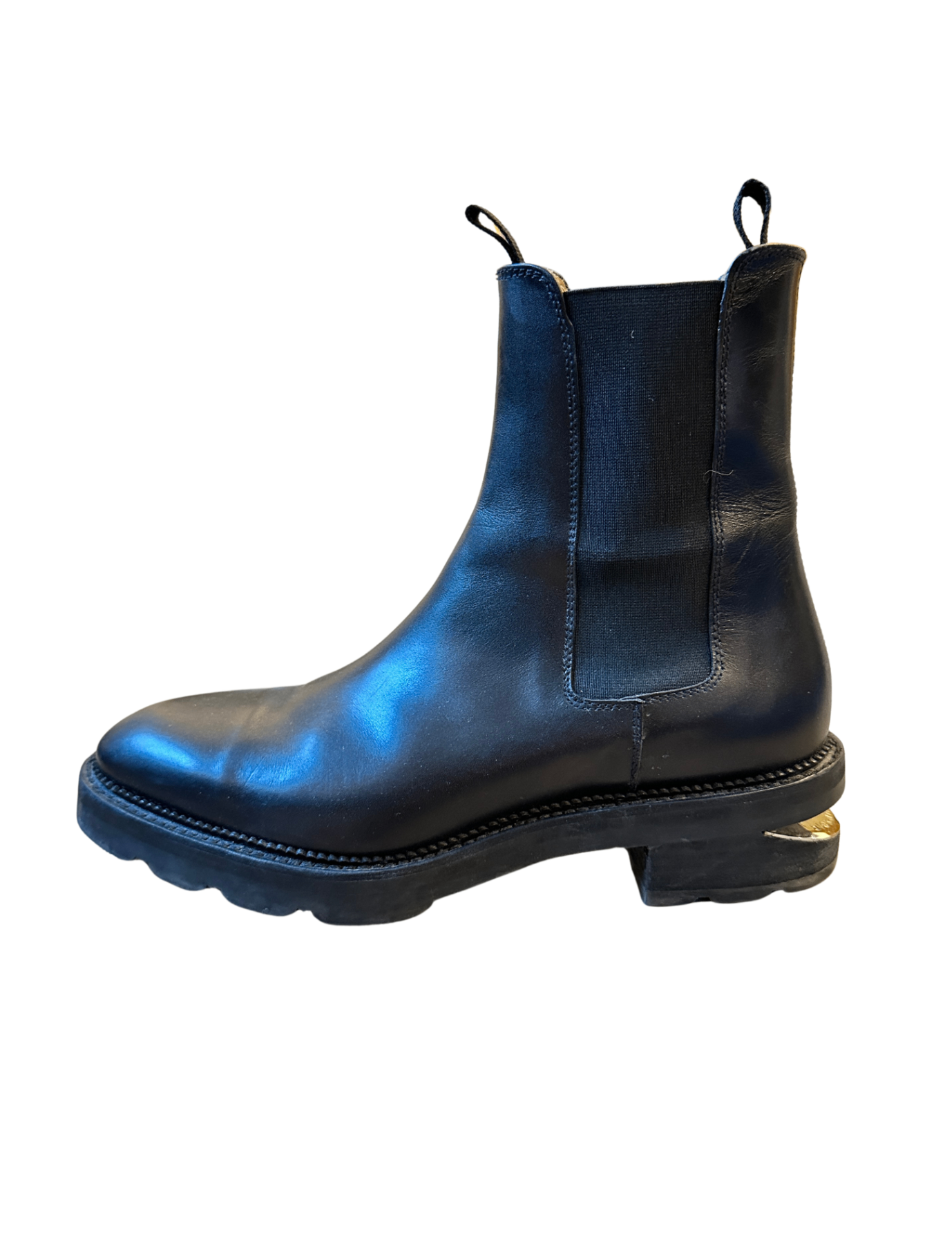 Andy Leather Chelsea Boots Black / Size 40