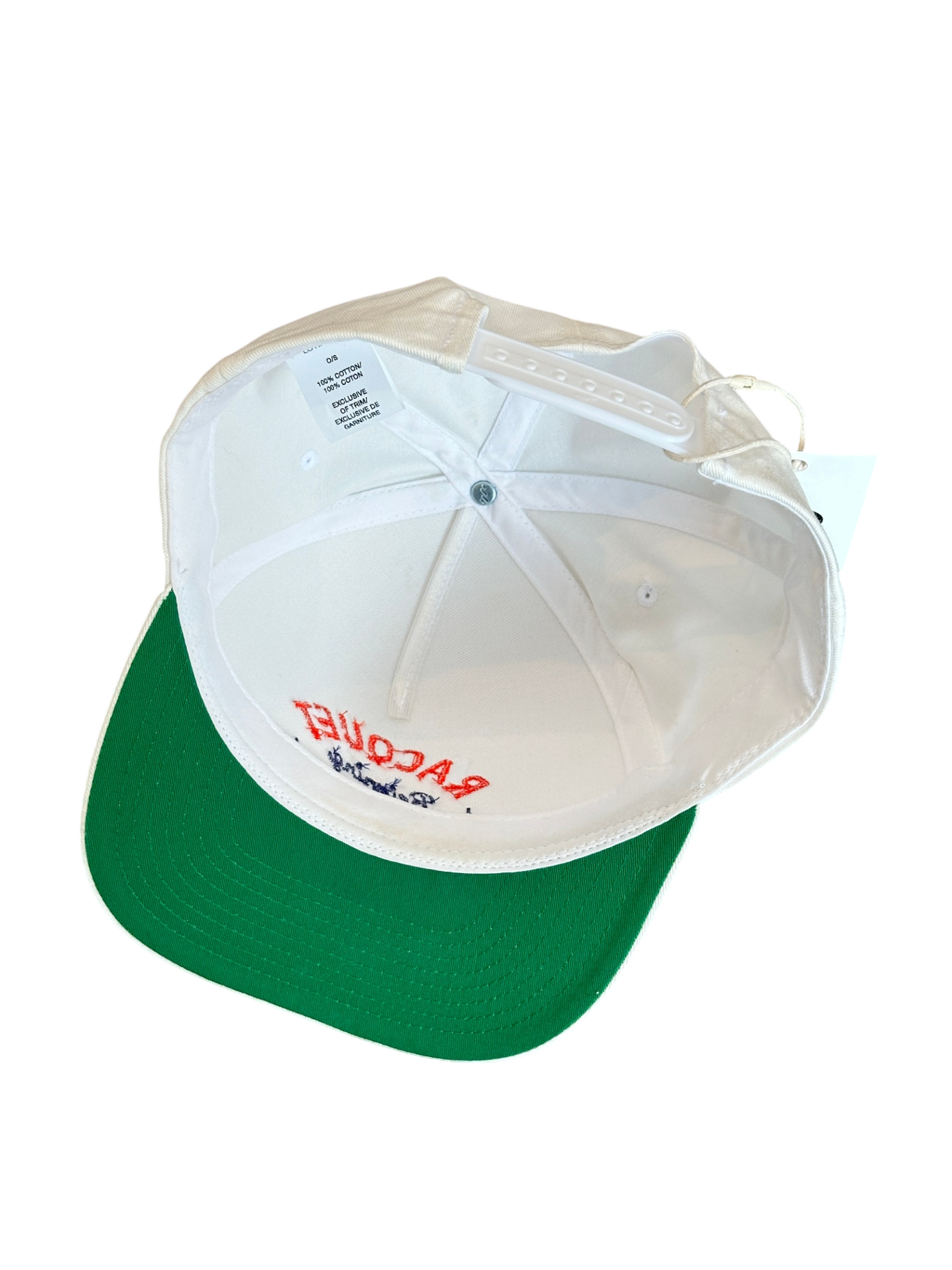 Racquet Mag Hat White / One Size
