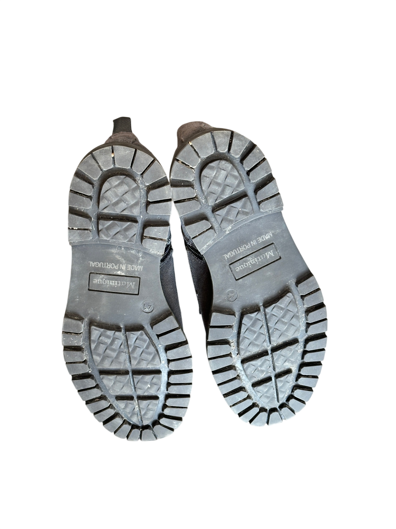 Lace Up Suede Boot Grey / Size 41