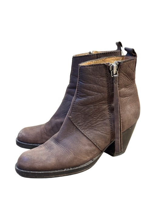 Acne Pistol Boots Brown / Size 37