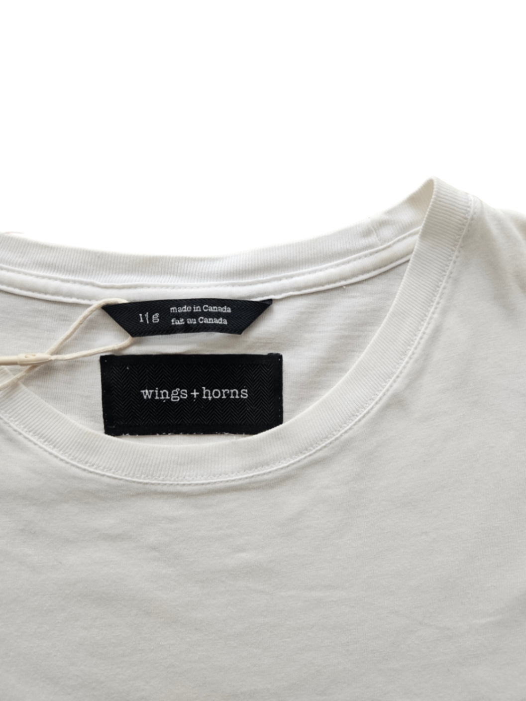 Pima Cotton T-Shirt White / Size L