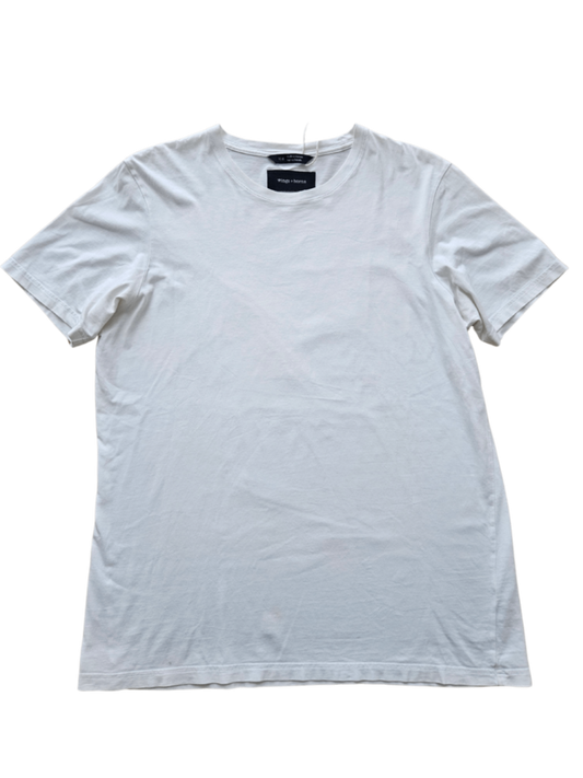 Pima Cotton T-Shirt White / Size L