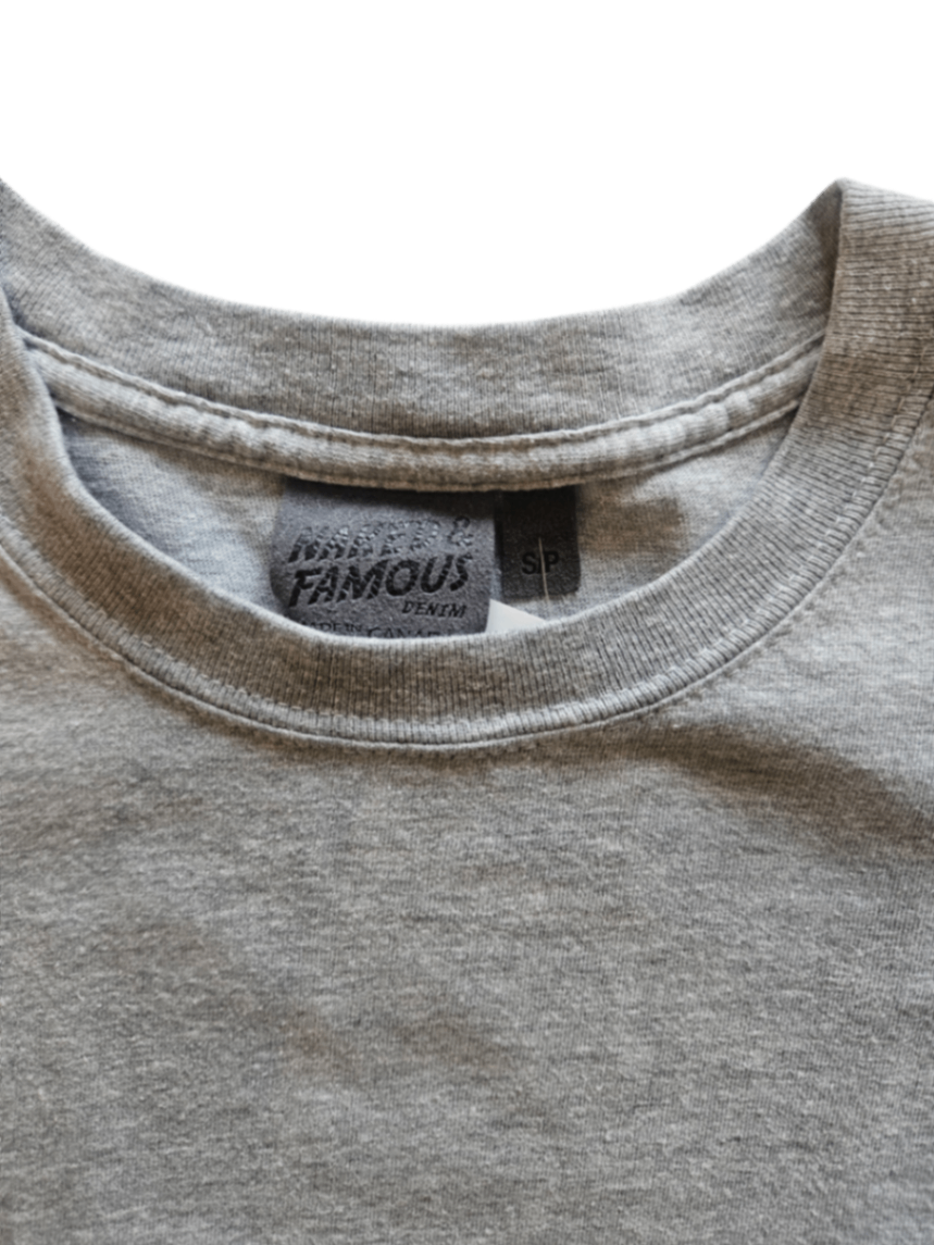 Circular Knit T-Shirt Heather Grey / Size S