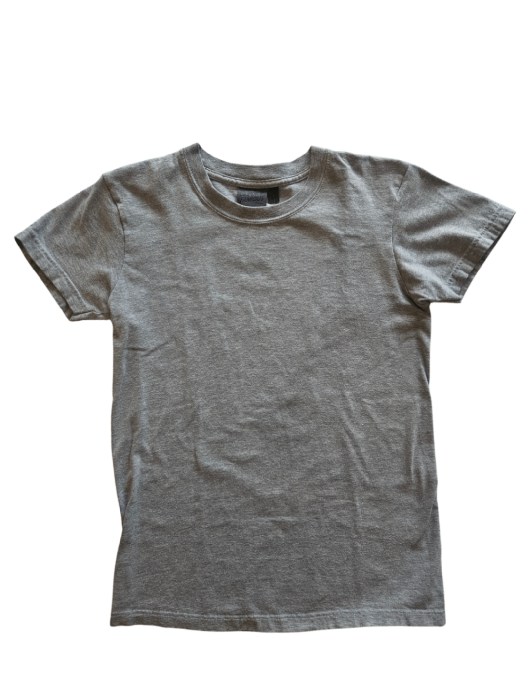Circular Knit T-Shirt Heather Grey / Size S