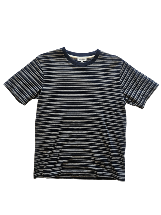 Navy/White Stripe T-Shirt / Size S